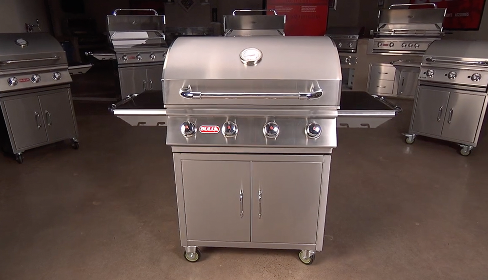 The Bull BBQ Outlaw Grill & Cart – Built for the Bold