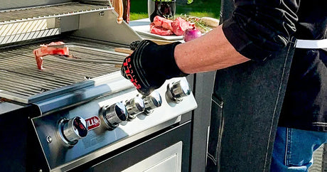 Grill Clean, Grill Confident: Bull Black Denim Apron