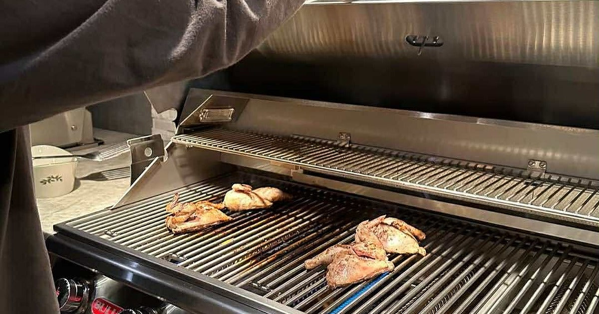 Grill Big, Grill Bold: The Bull Angus 76cm Drop-In Grill and Cart