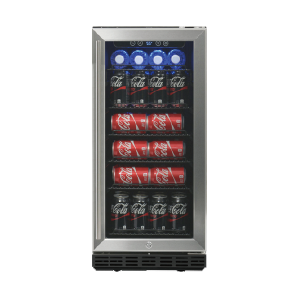 Bull 90L Slimline Outdoor Glass Door Refrigerator – transparent product view